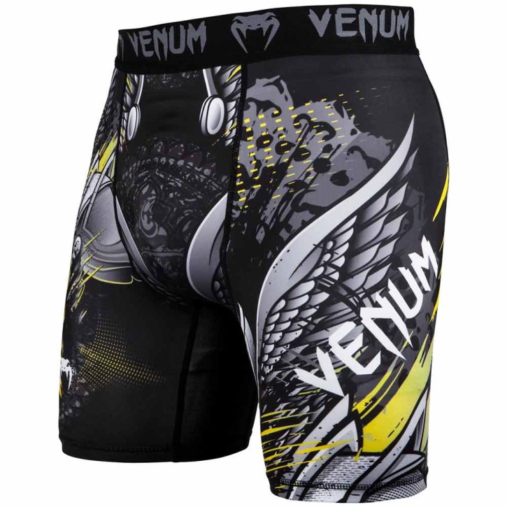 Venum Viking 2 0 Compression Shorts Black Yellow