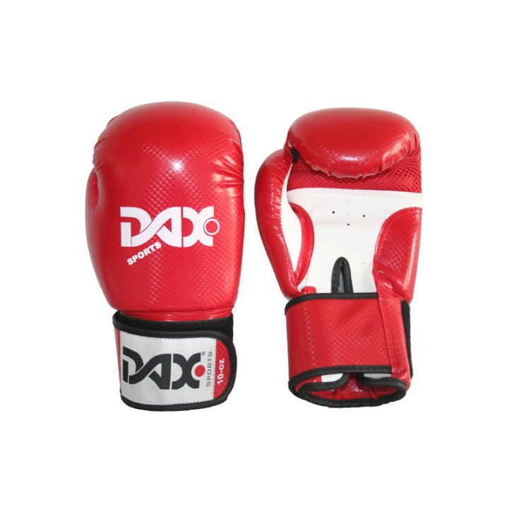 Dax Boxhandschuhe Onyx TT Kunstleder Red White