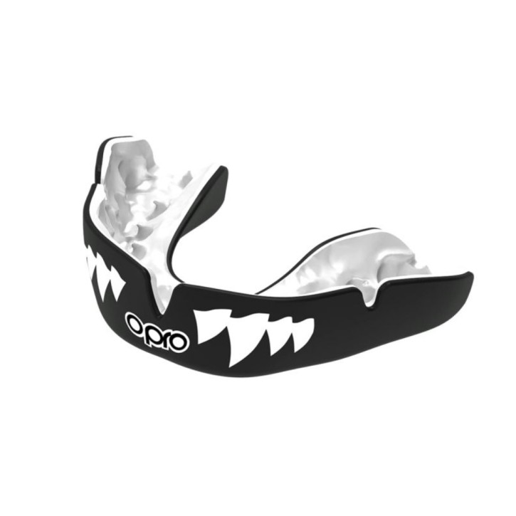 Opro Jaws Instant Custom Fit Mouthguard Black