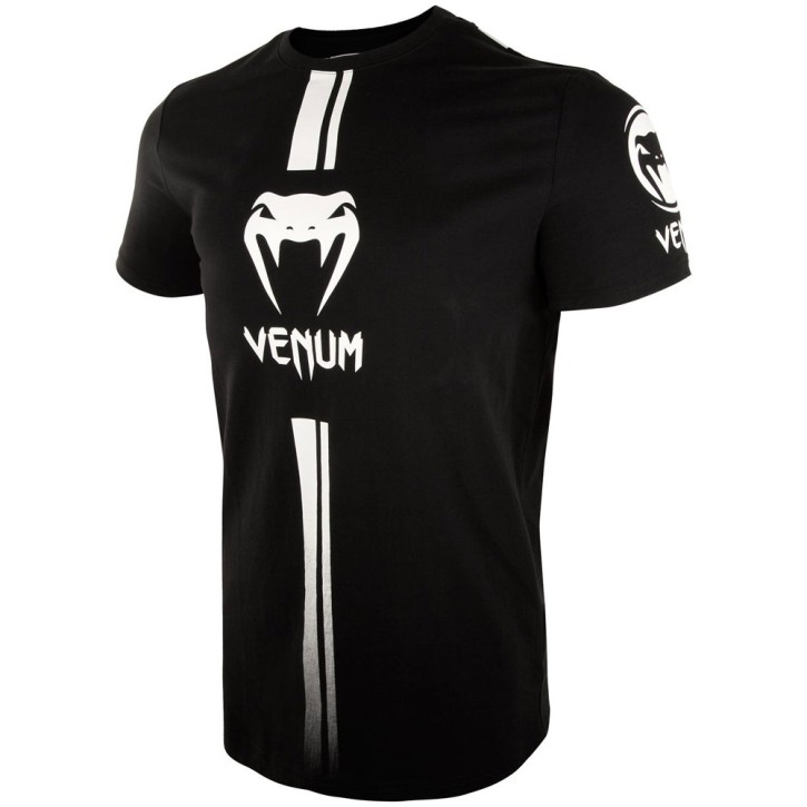 Venum Logos T-Shirt Black White
