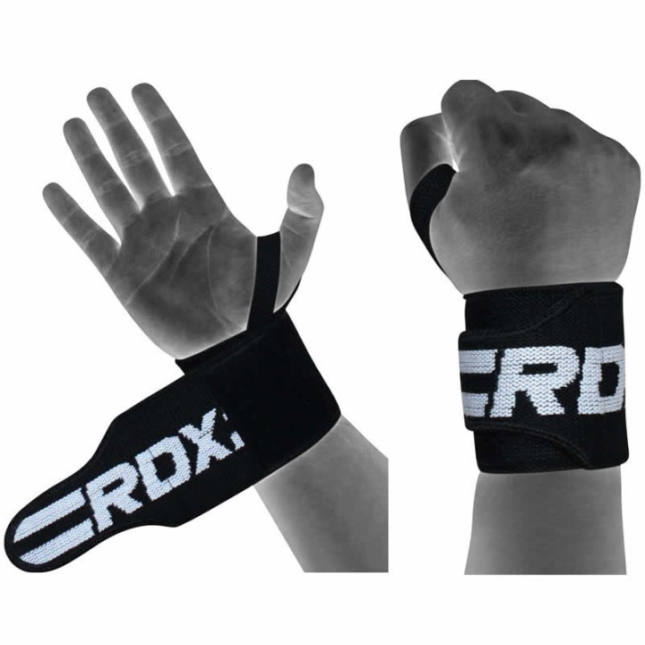 RDX Lifting Wrap Pro Schwarz