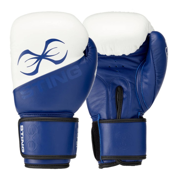 Sting Orion Pro Boxing Gloves Blue