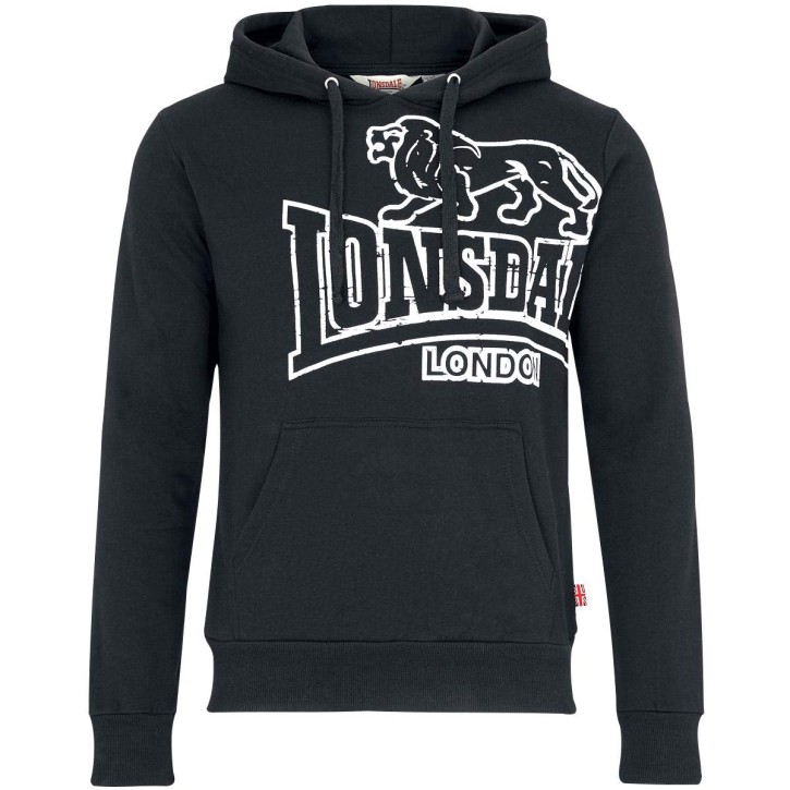 Lonsdale Tadley Men's Sweatshirt Black Ecru