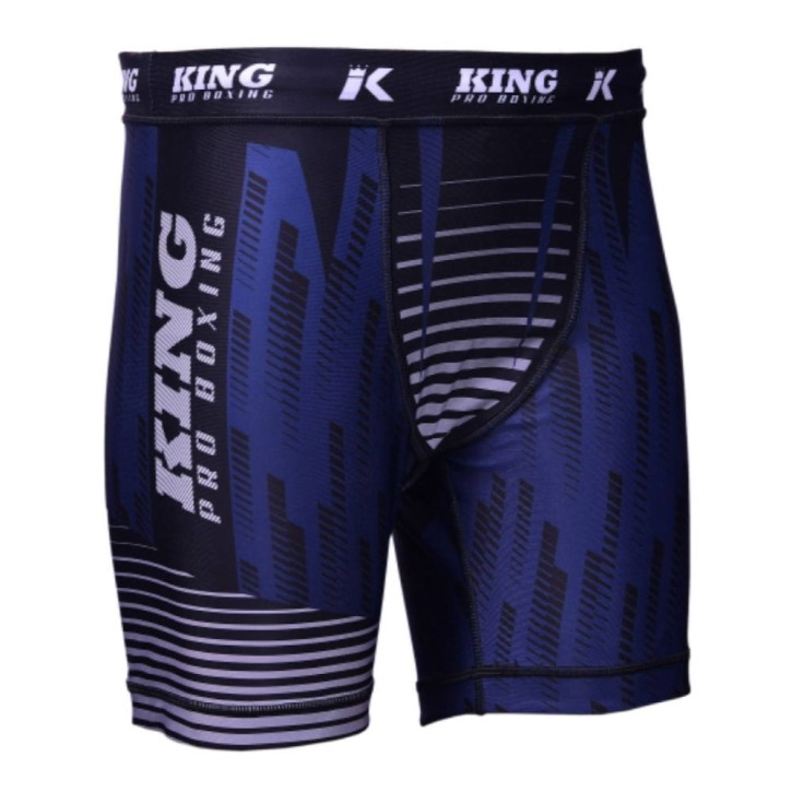 King Pro Boxing Stormking 3 Compression Trunk Blue