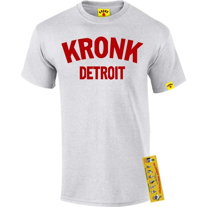 Kronk Detroit T-Shirt Ash Grey