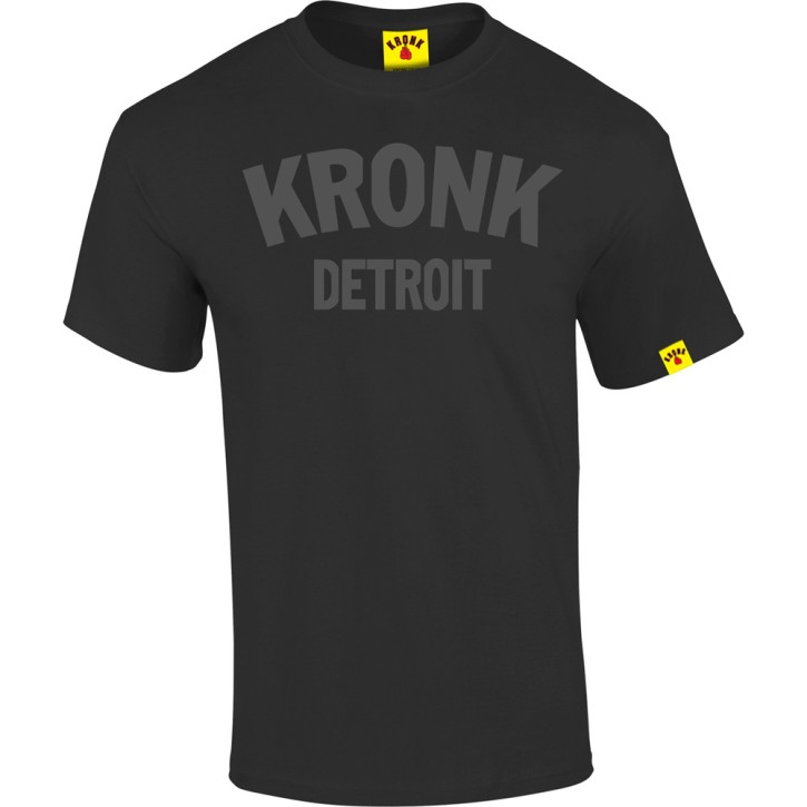 Kronk Detroit T-Shirt Black Charcoal
