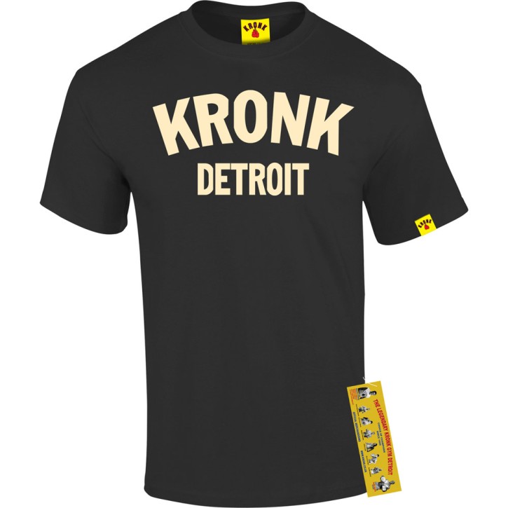 Abverkauf Kronk Detroit T-Shirt Black Cream XL