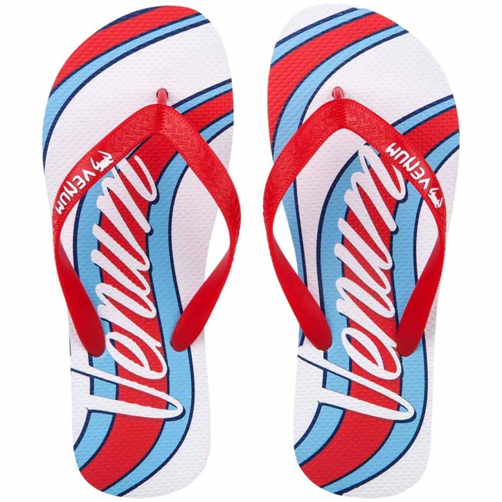 Abverkauf Venum Cutback Sandals Flip Flops Blue Red