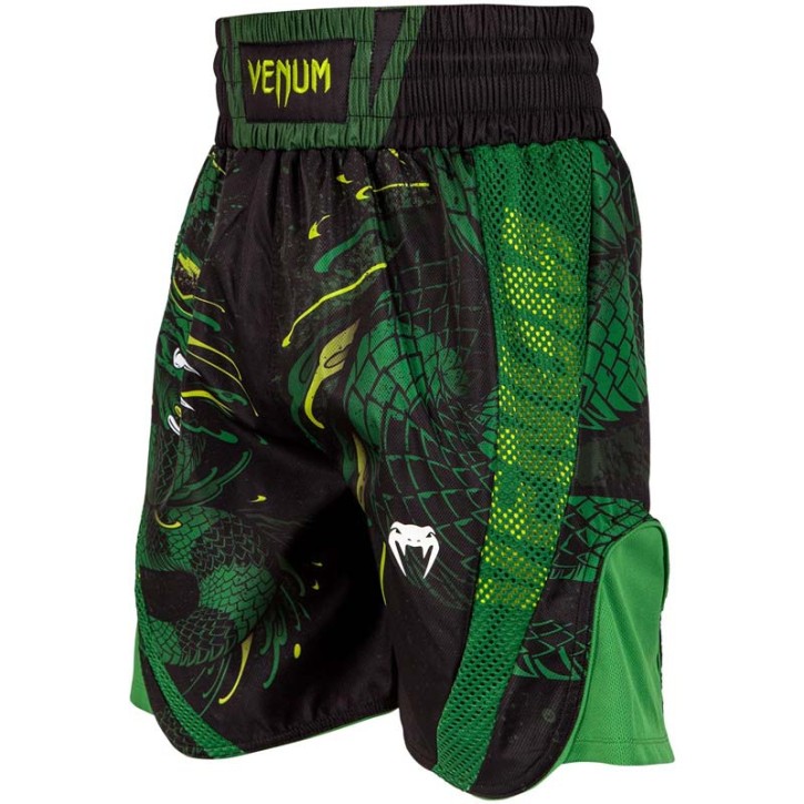 Abverkauf Venum Green Viper Boxing Shorts Black Green
