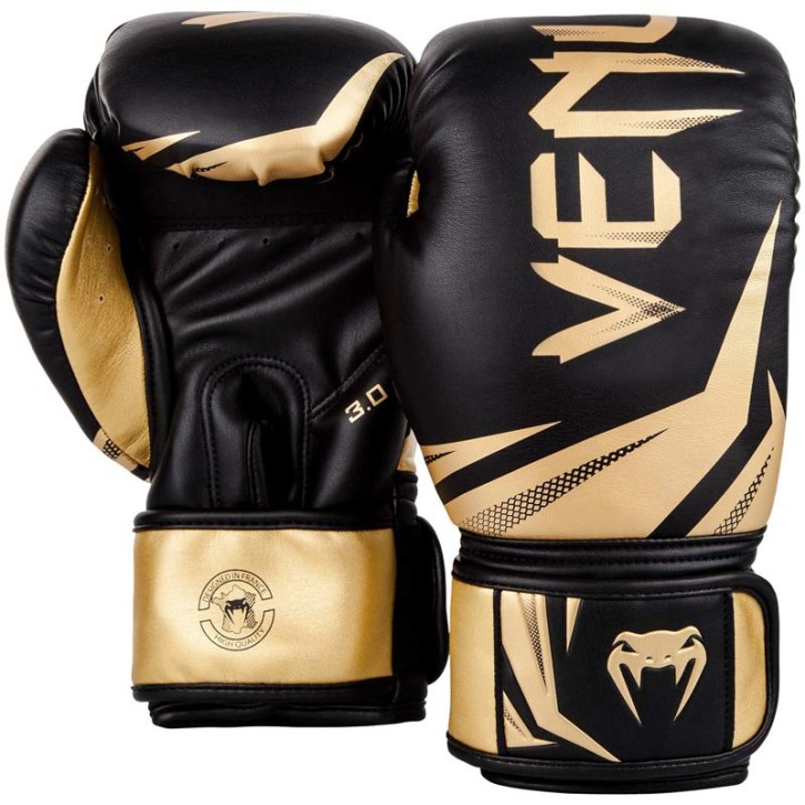 Venum Challenger 3.0 Boxing Gloves Black Gold