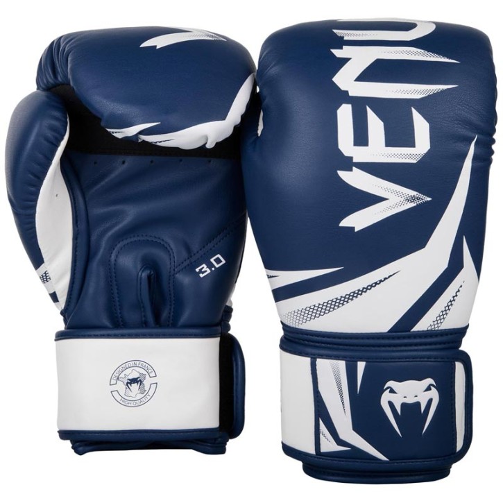 Venum Challenger 3.0 Boxing Gloves Navy Blue White