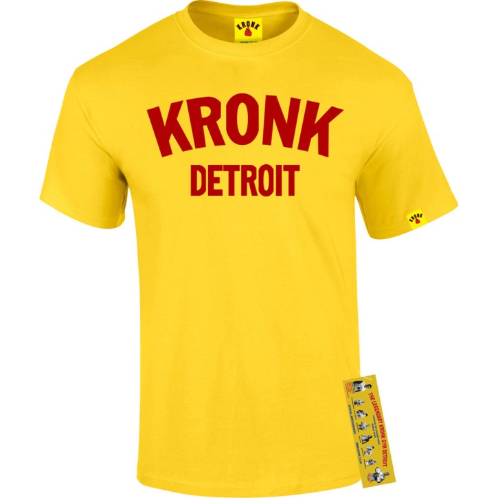 Kronk Detroit T-Shirt Yellow