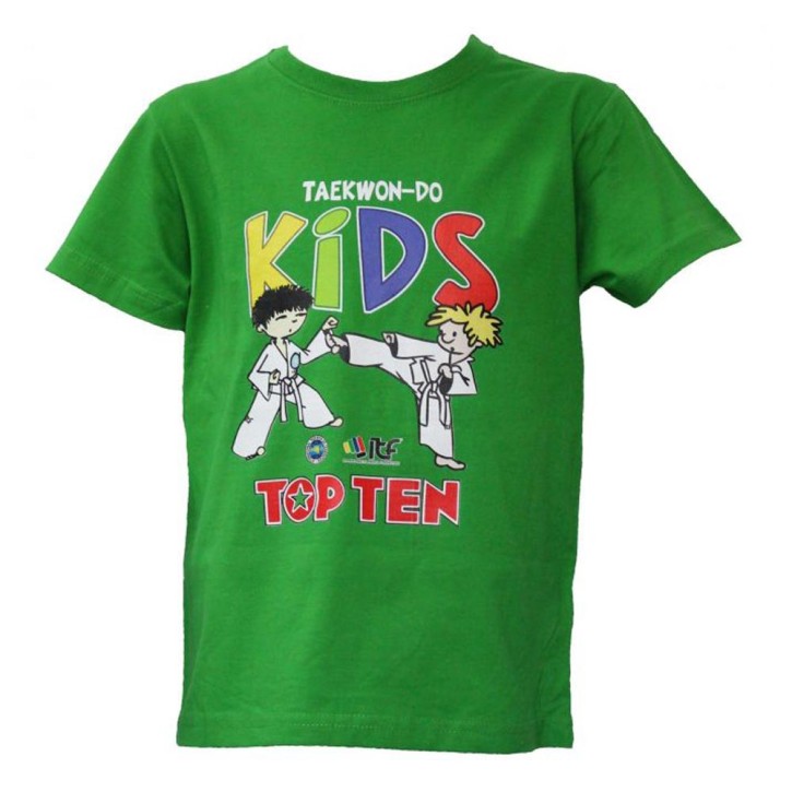 Top Ten ITF Kids T-Shirt Green