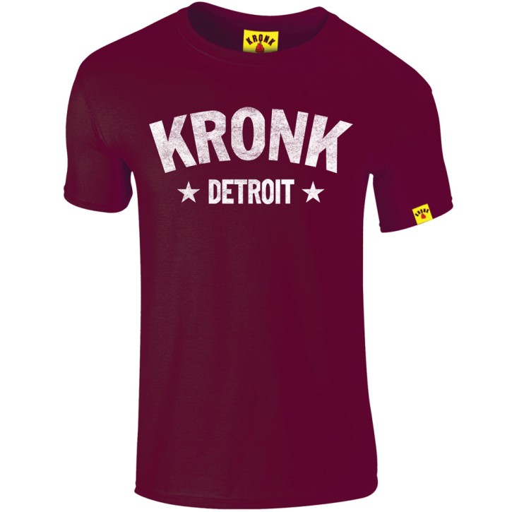 Kronk Detroit Stars Slim Fit T-Shirt Maroon