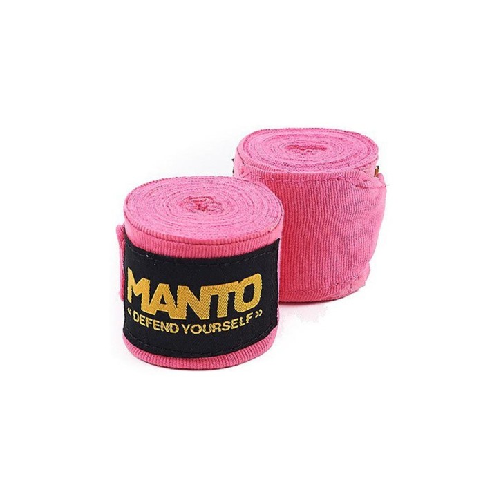 Manto Defend V2 Boxbandagen 4m Pink