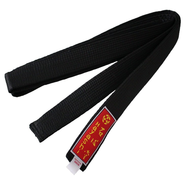 Hayashi Budo Belt Glossy Black