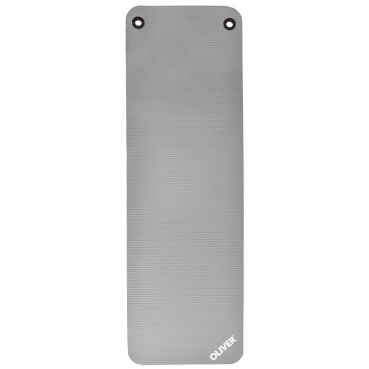 Oliver Exercise Mat With Eyelets 180cm Grey