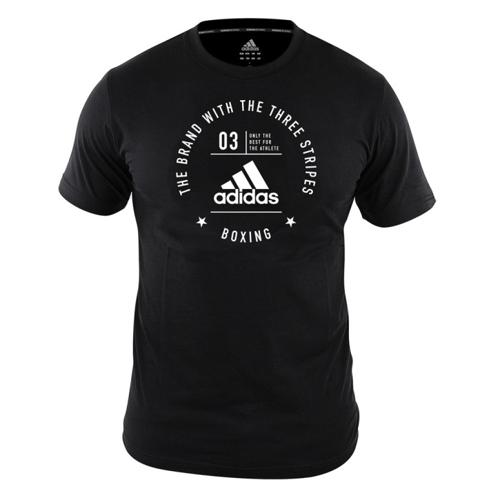 Adidas Boxing Community T-Shirt Black White