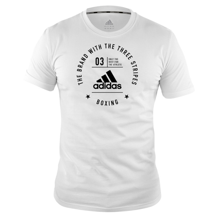 Adidas Boxing Community T-Shirt White Black