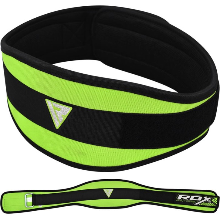 RDX Weightlifting Belt Neoprene 6Inch Green