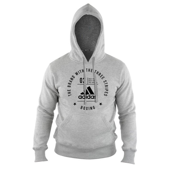 Adidas Boxing Community Hoody Grey Black ADICL02B