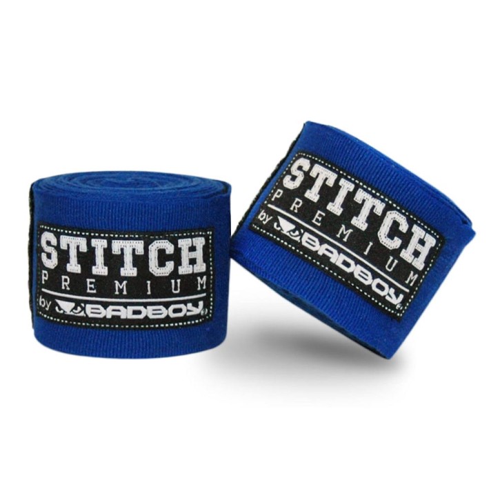 Bad Boy Stitch Premium Handwraps 5m Blue
