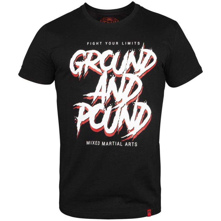 Abverkauf Venum Ground and Pound T-Shirt Black