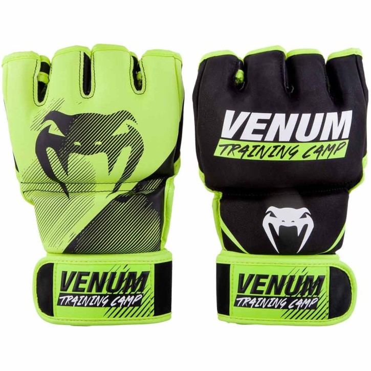 Venum Training Camp 2.0 MMA Gloves Black NeoYellow
