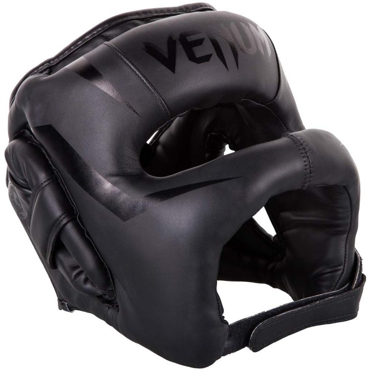 Venum Elite Iron Headgear Black Black