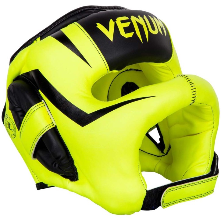 Venum Elite Iron Headgear NeoYellow