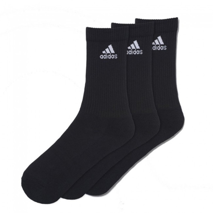 Adidas T19 Crush CRW 3PP Sports Socks Black