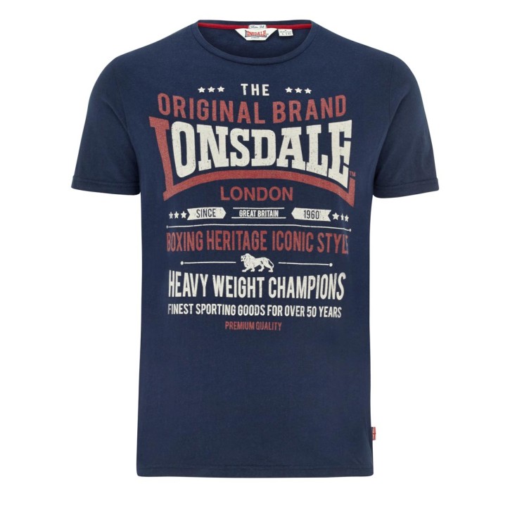 Lonsdale Wembury Herren Slim Fit T-Shirt