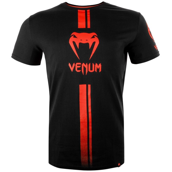 Venum Logos T-Shirt Black Red