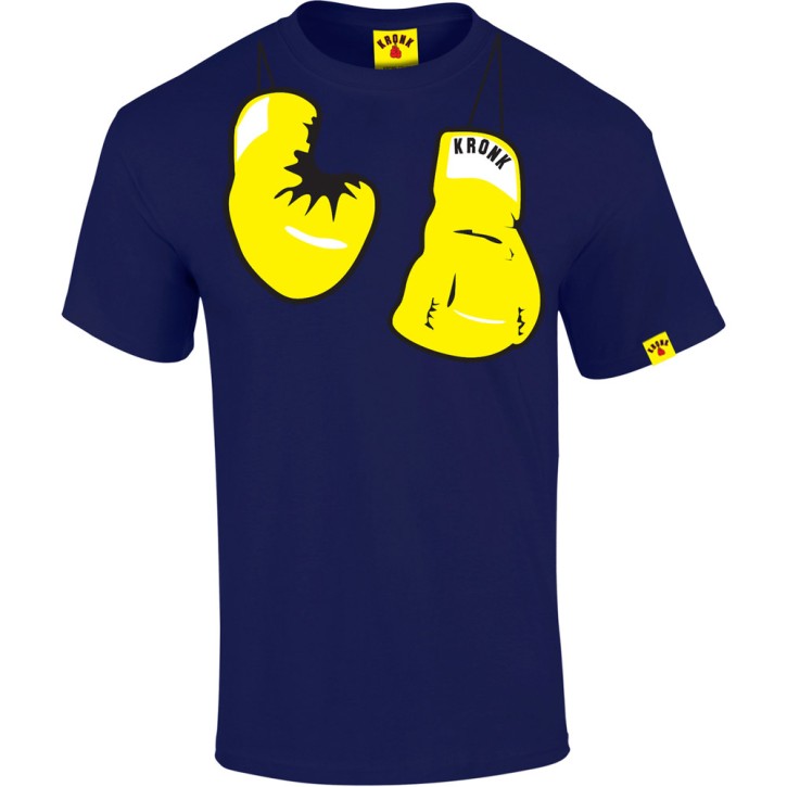 Kronk Hanging Gloves T-Shirt Navy