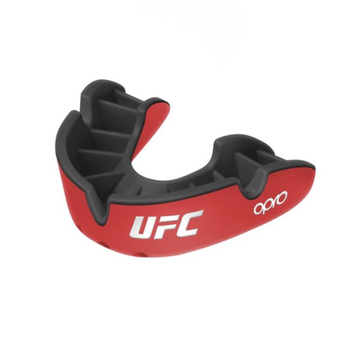 Opro UFC Silver 2022 Zahnschutz Rot Schwarz