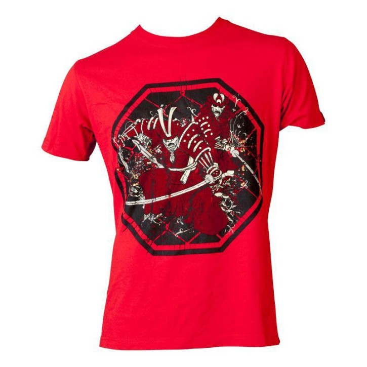 Top Ten Samurai T Shirt Red