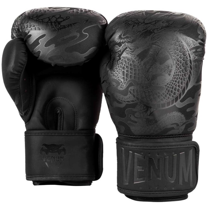 Venum Dragon's Flight Boxing Gloves Black Black