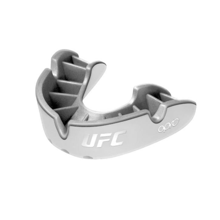 Opro UFC Silver 2022 Zahnschutz Weiss Silber