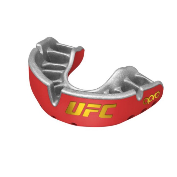 Opro UFC Gold 2022 Zahnschutz Rot Silber