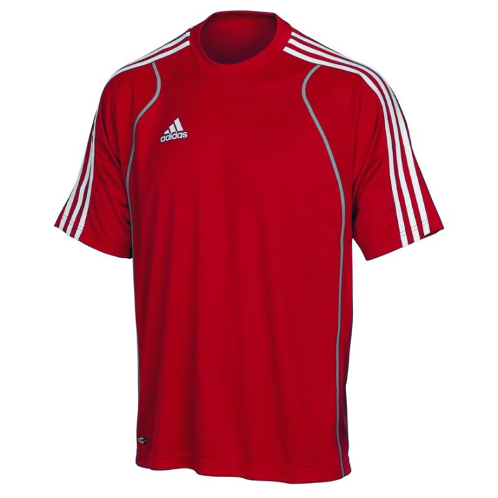Sale Adidas T8 Clima T-Shirt Youth Red