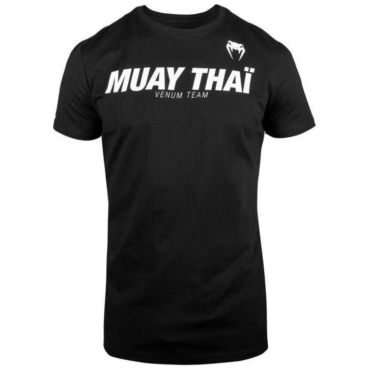 Venum VT T-Shirt Muay Thai Black White