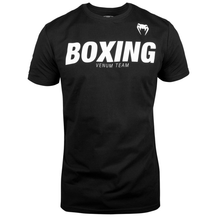 Venum VT T-Shirt Boxing Black White