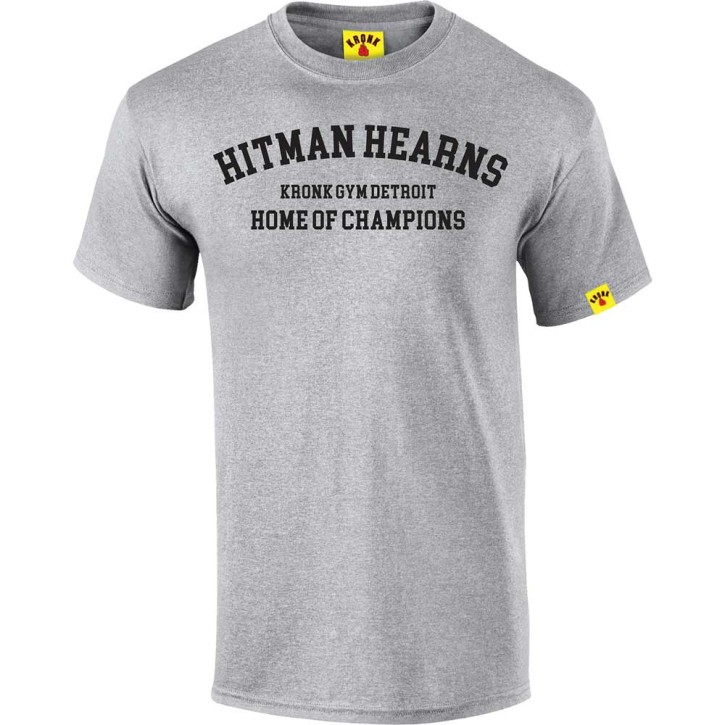 Kronk Boxing Hitman Hearns T-Shirt Sport Grey
