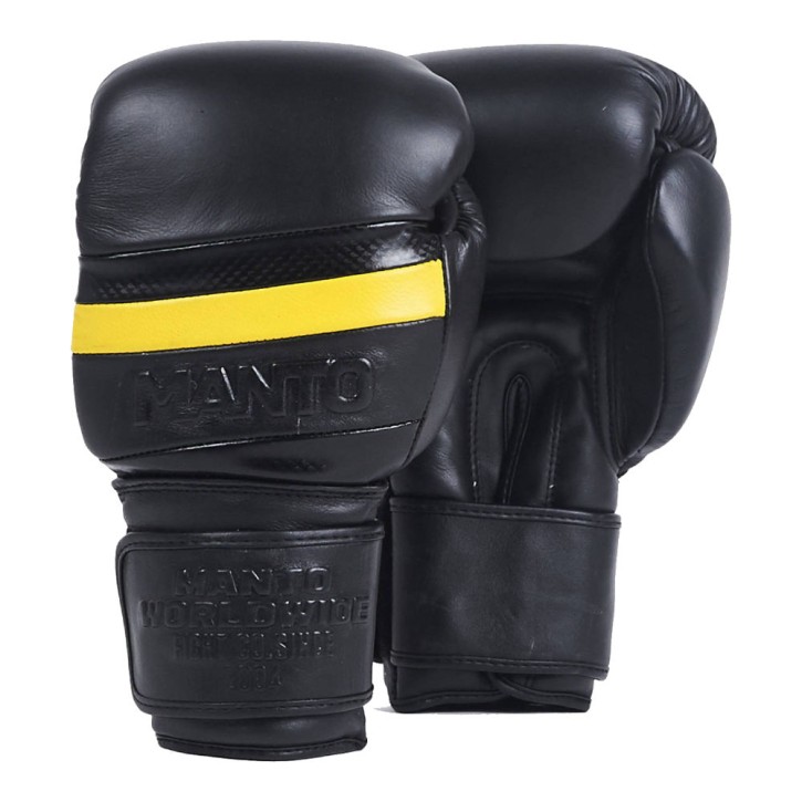 Manto Carbon Boxing Gloves Black