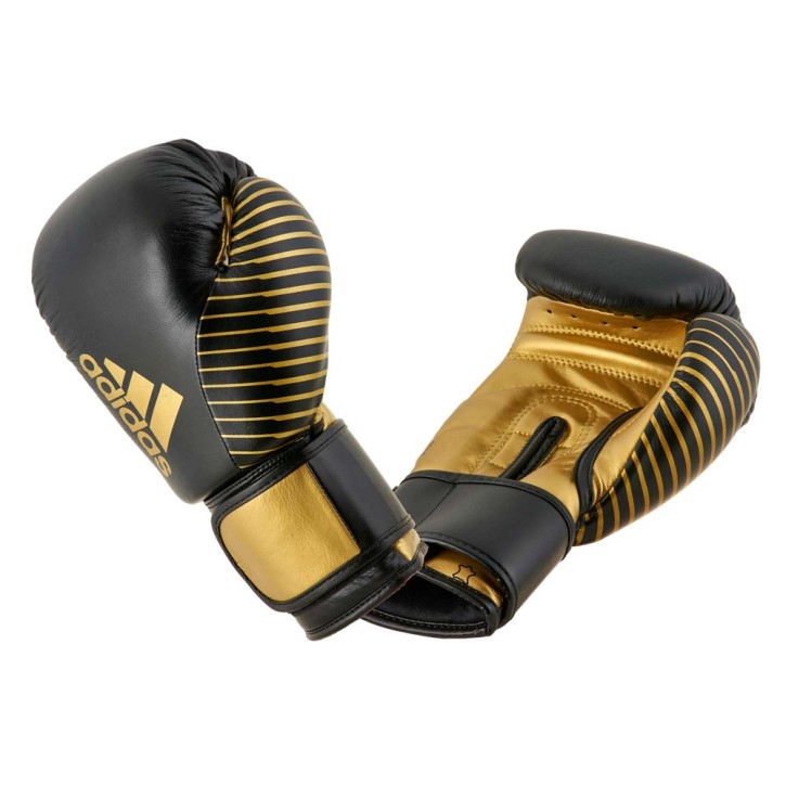 Adidas Kickboxing Competition Glove Black Gold adiKBWKF200