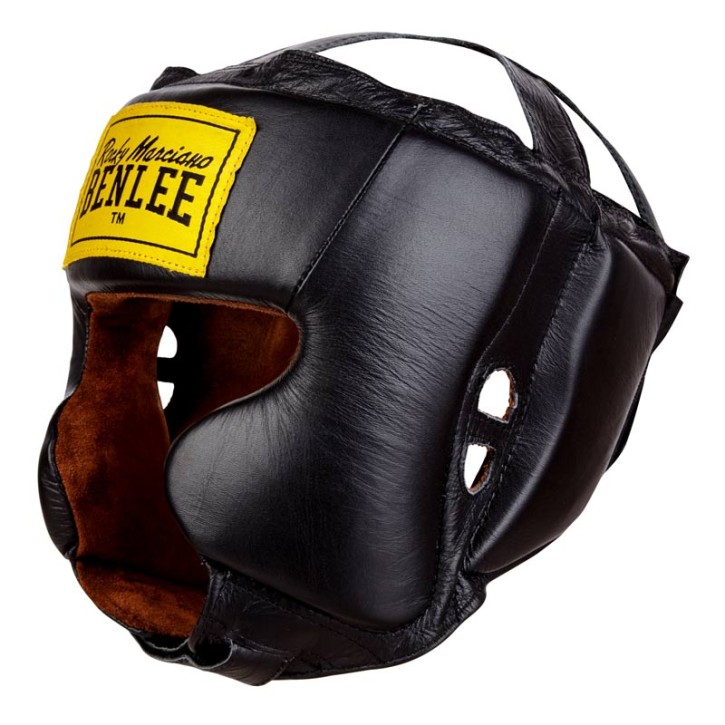 Gymrex GR-HG Uni Kopfschutz Boxen für Erwachsene schwarz Helm Kampfsport Boxhelm Kickboxen Schaumstofffüllung, Klettverschlüsse 