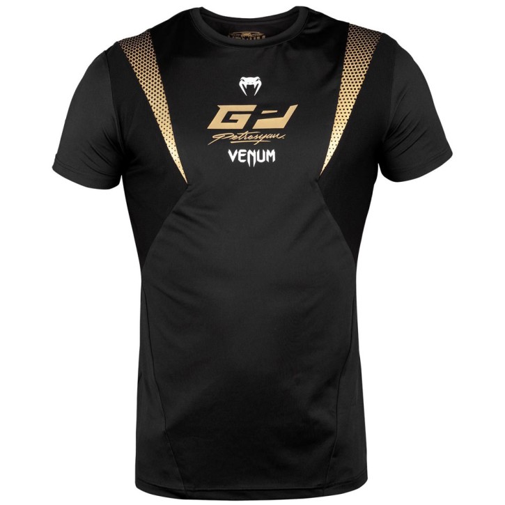 Venum Petrosyan Dry Tech T-Shirt Black Gold