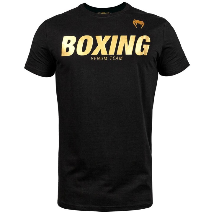 Abverkauf Venum Boxing VT T-Shirt Black Gold L
