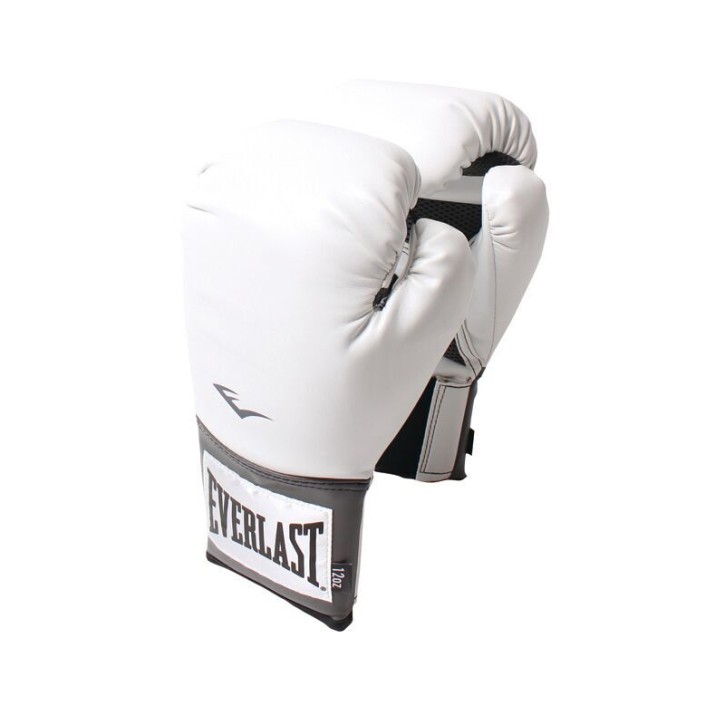 Everlast Pro Style Bag Gloves PU White 8oz 2700Y