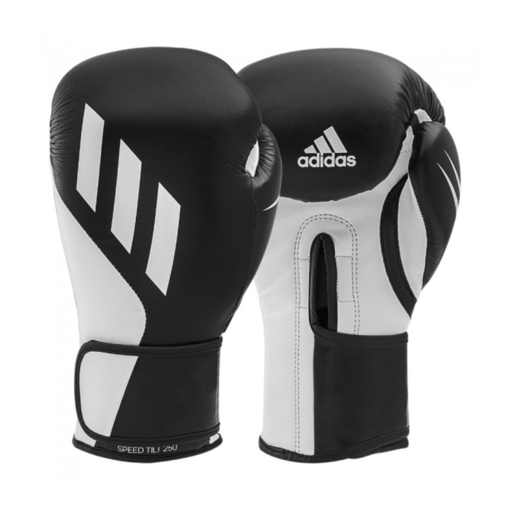 Adidas boxing gloves Speed Tilt 250 Black White SPD250TG